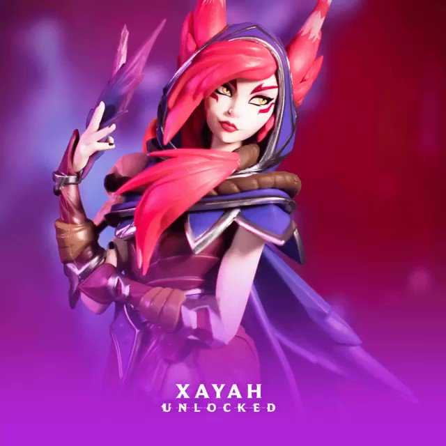Xayah Unlocked Statue - League of Legends vinyl figure collectible - Main Image 3