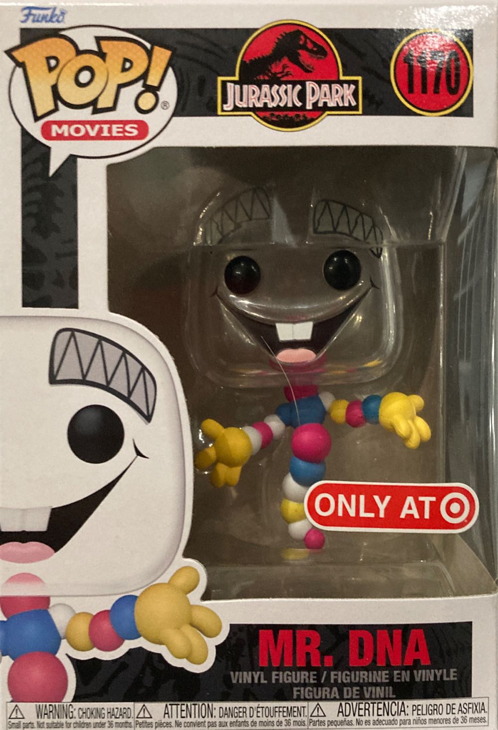 Mr. DNA - Jurassic Park vinyl figure collectible [Barcode 889698595650] - Main Image 2