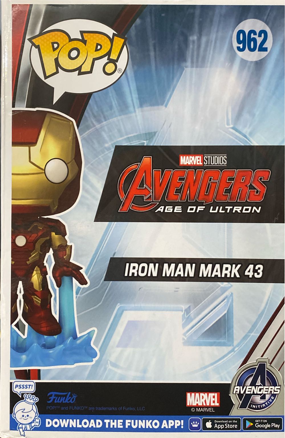 Iron Man Mark 43 - Avengers: Age of Ultron vinyl figure collectible [Barcode 889698588423] - Main Image 3