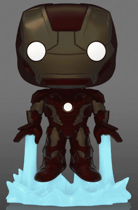 Iron Man Mark 43 - Avengers: Age of Ultron vinyl figure collectible [Barcode 889698588423] - Main Image 4