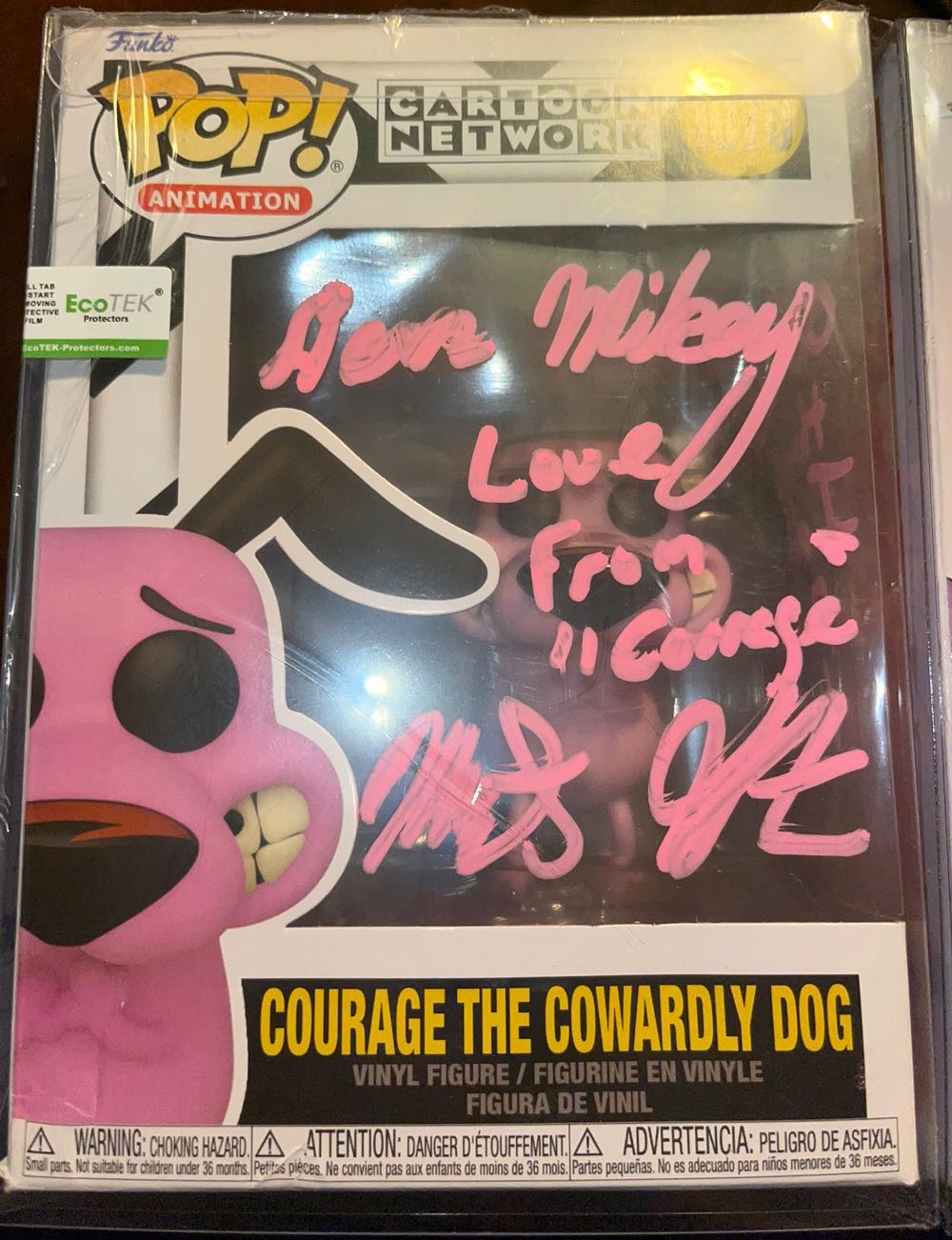 Courage The Cowardly Dog  vinyl figure collectible [Barcode 889698577885] - Main Image 2