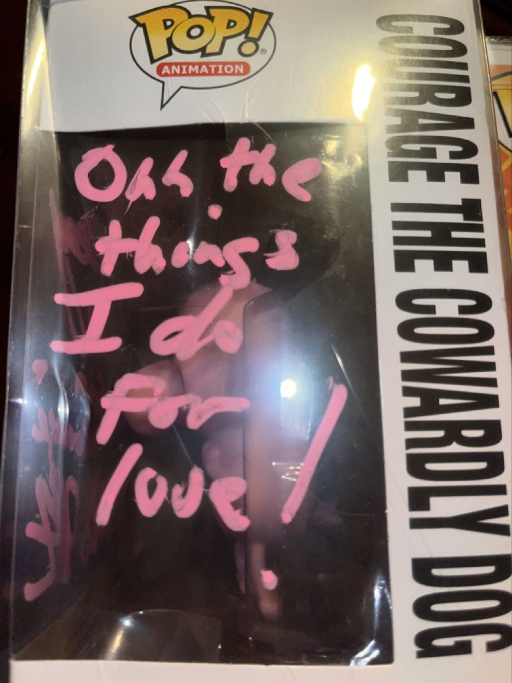 Courage The Cowardly Dog  vinyl figure collectible [Barcode 889698577885] - Main Image 3