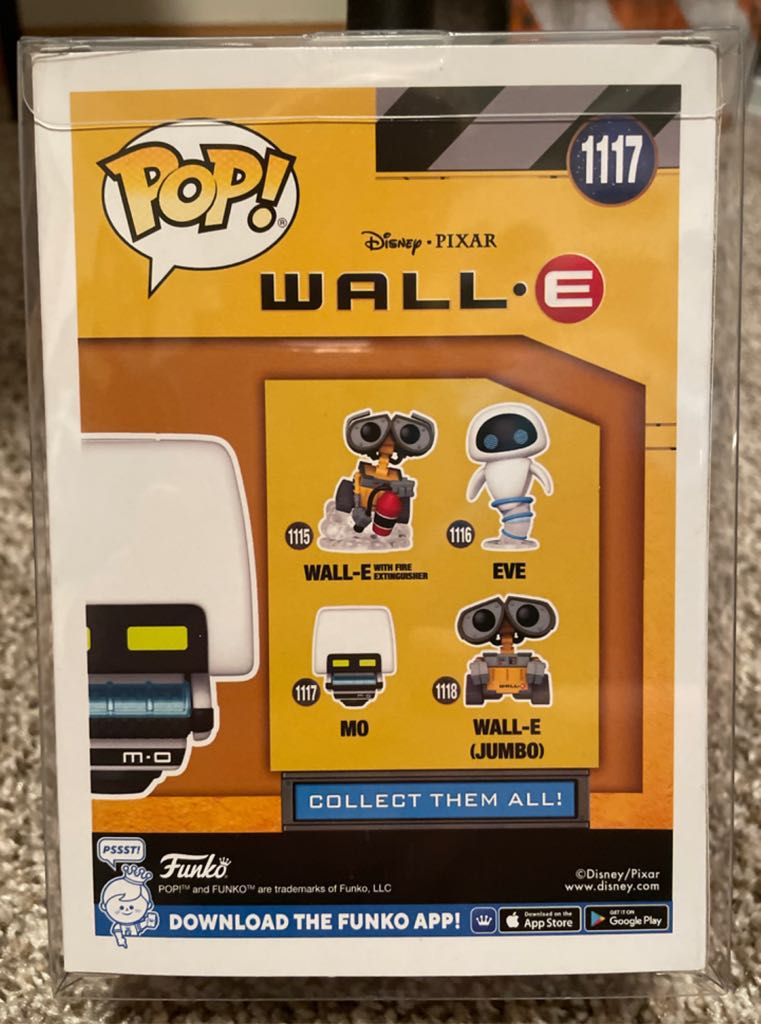 Mo - Wall-E vinyl figure collectible [Barcode 889698576505] - Main Image 2
