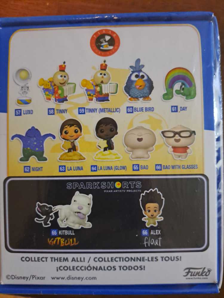 Pixar Shorts: BLUE BIRD  vinyl figure collectible [Barcode 889698501088] - Main Image 3