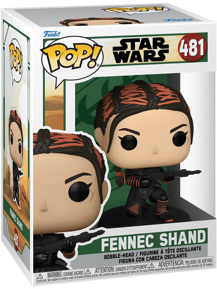 Fennec Shand - Star Wars: Book of Boba Fett vinyl figure collectible [Barcode 889698602372] - Main Image 2
