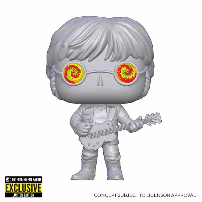 Beatles: John Lennon #246 (White Psychedelic) - The Beatles vinyl figure collectible [Barcode 889698563383] - Main Image 2