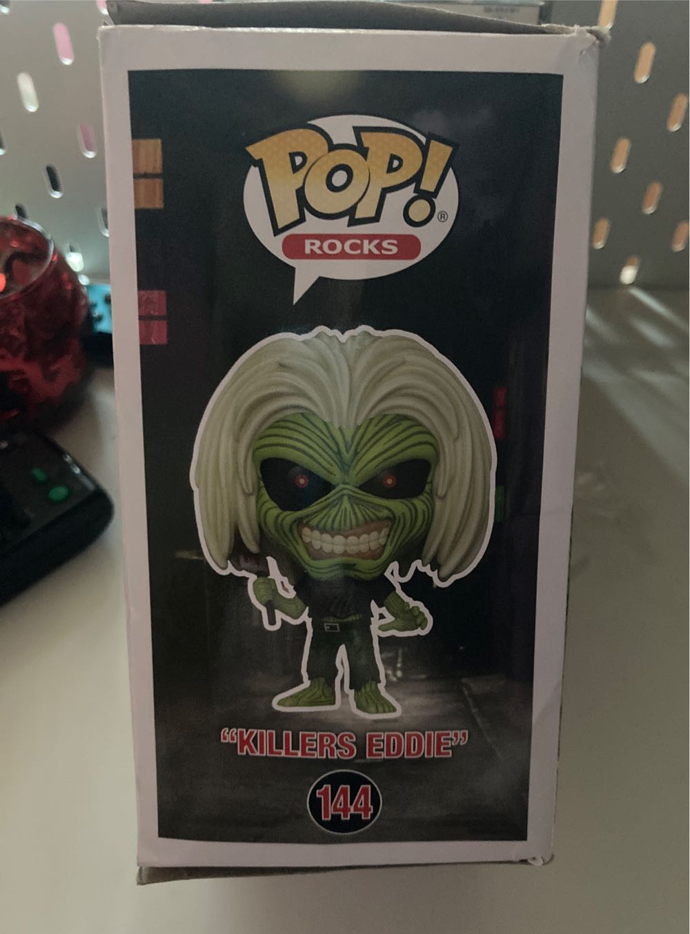 Pop Rocks Iron Maiden (killer Eddie) $36 - Iron Maiden vinyl figure collectible [Barcode 889698588577] - Main Image 3