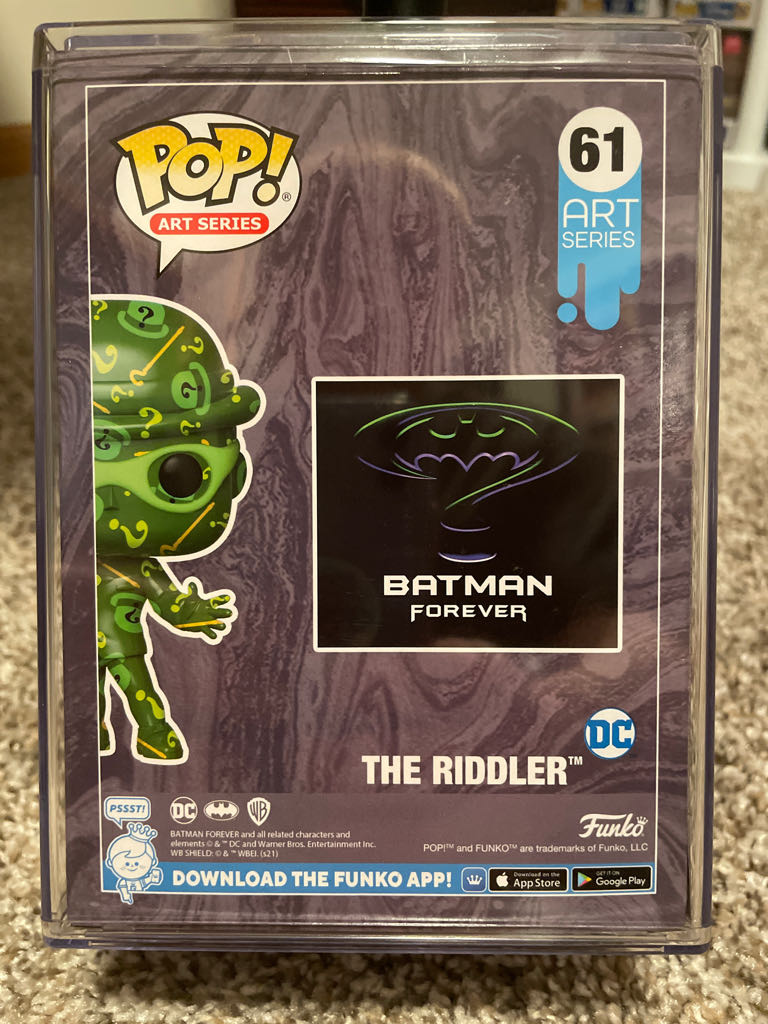 The Riddler (Art Series) - Batman vinyl figure collectible [Barcode 889698583954] - Main Image 2