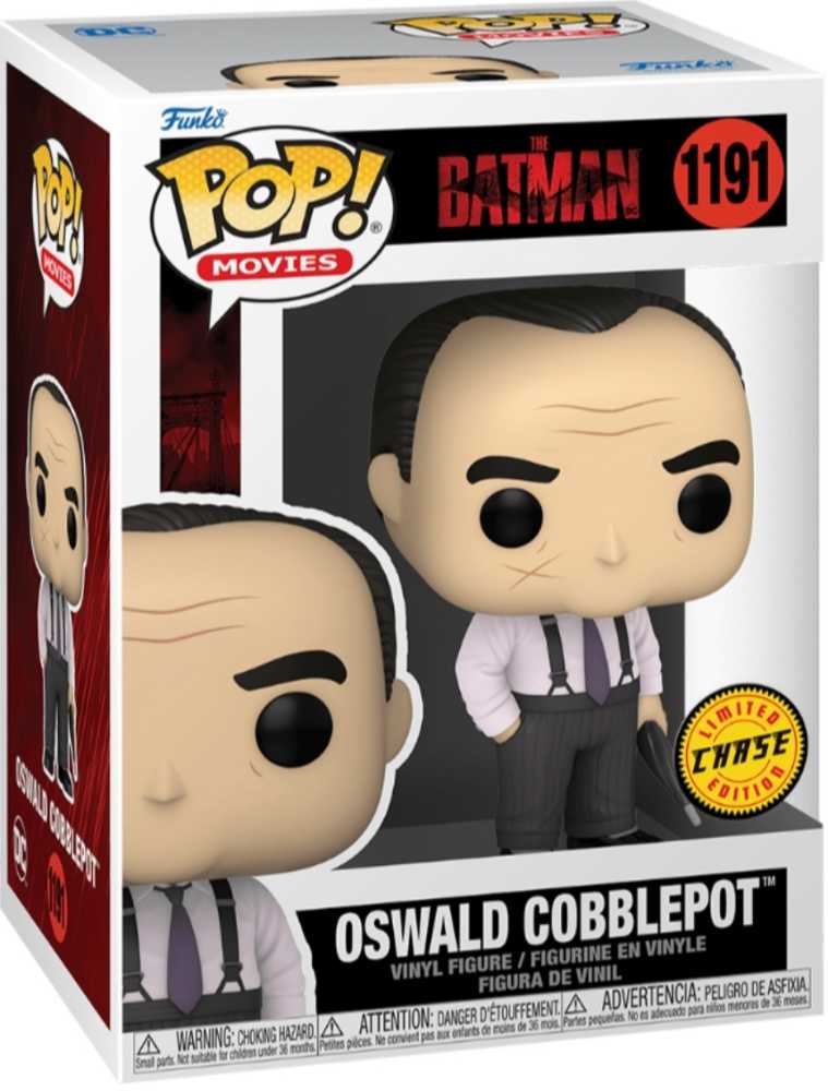 Funko Pop! Movies: The Batman Oswald Cobblepot With Chase Styles May Vary - Batman vinyl figure collectible [Barcode 889698592802] - Main Image 2