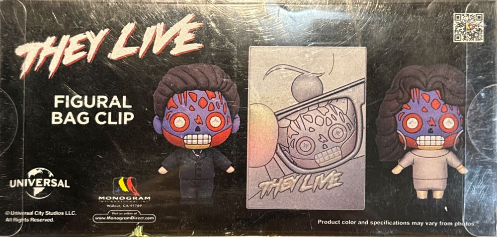 They Live * Figural Bag Clip * Set Of 3 *  vinyl figure collectible [Barcode 077764760853] - Main Image 2