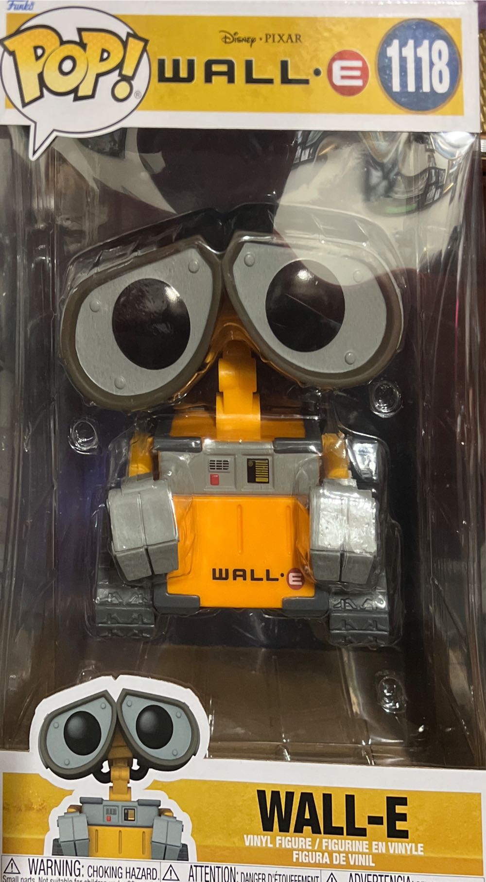 WALL-E (Big) - Wall-E vinyl figure collectible [Barcode 889698576529] - Main Image 2