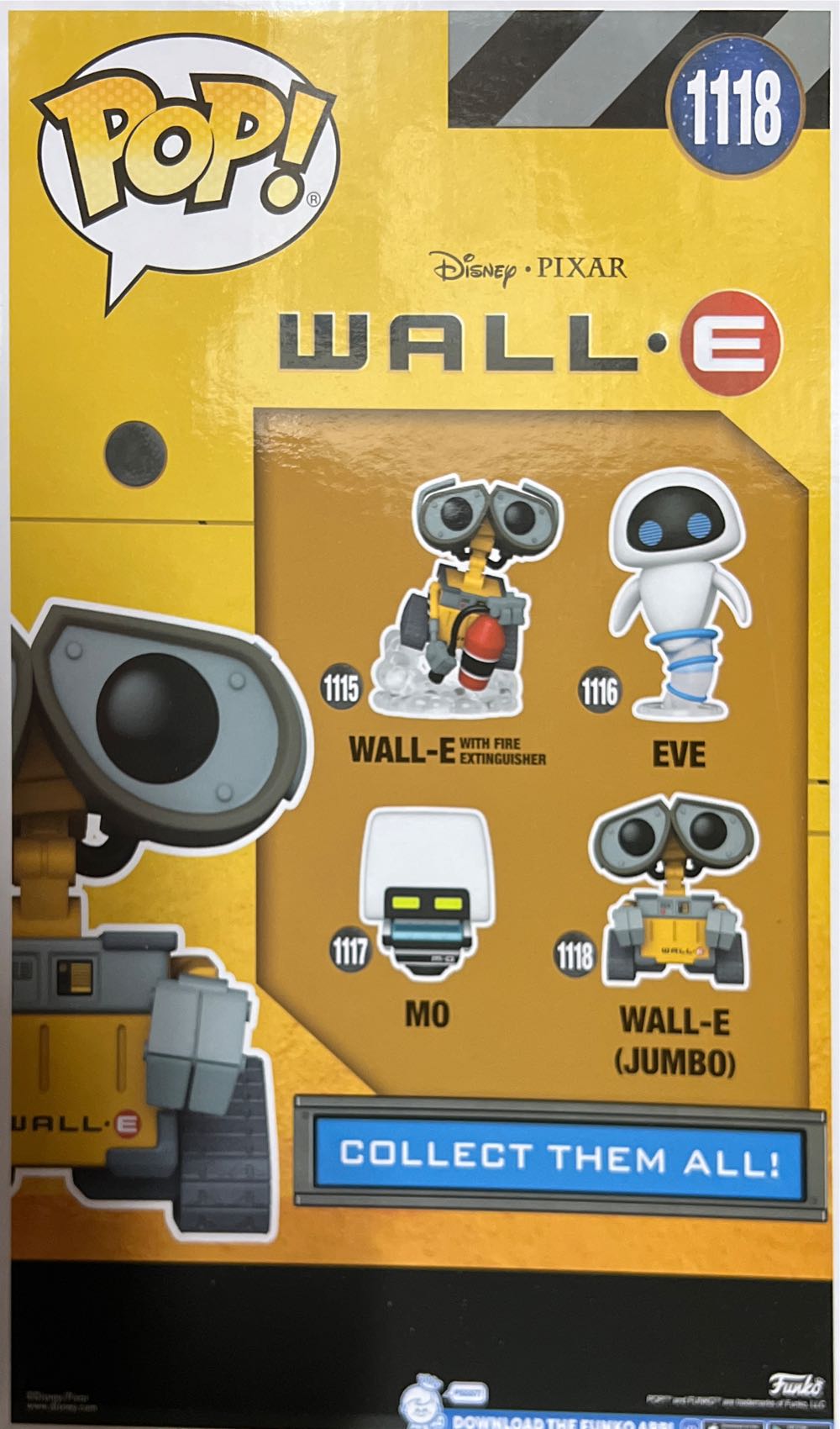 WALL-E (Big) - Wall-E vinyl figure collectible [Barcode 889698576529] - Main Image 3