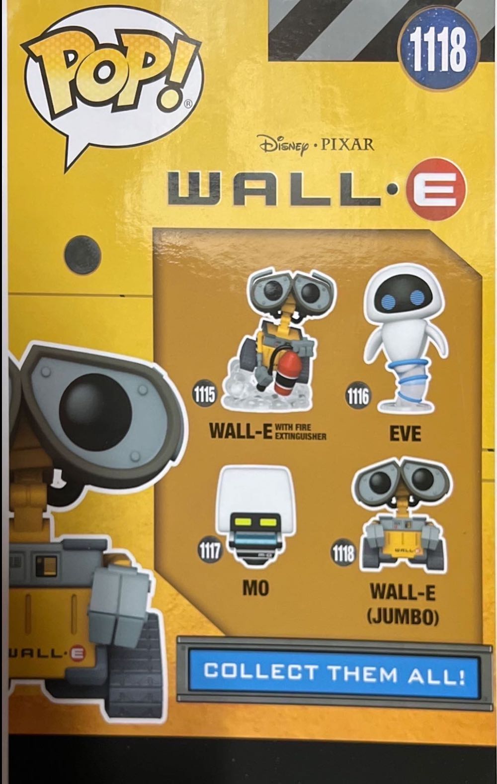 WALL-E (Big) - Wall-E vinyl figure collectible [Barcode 889698576529] - Main Image 4