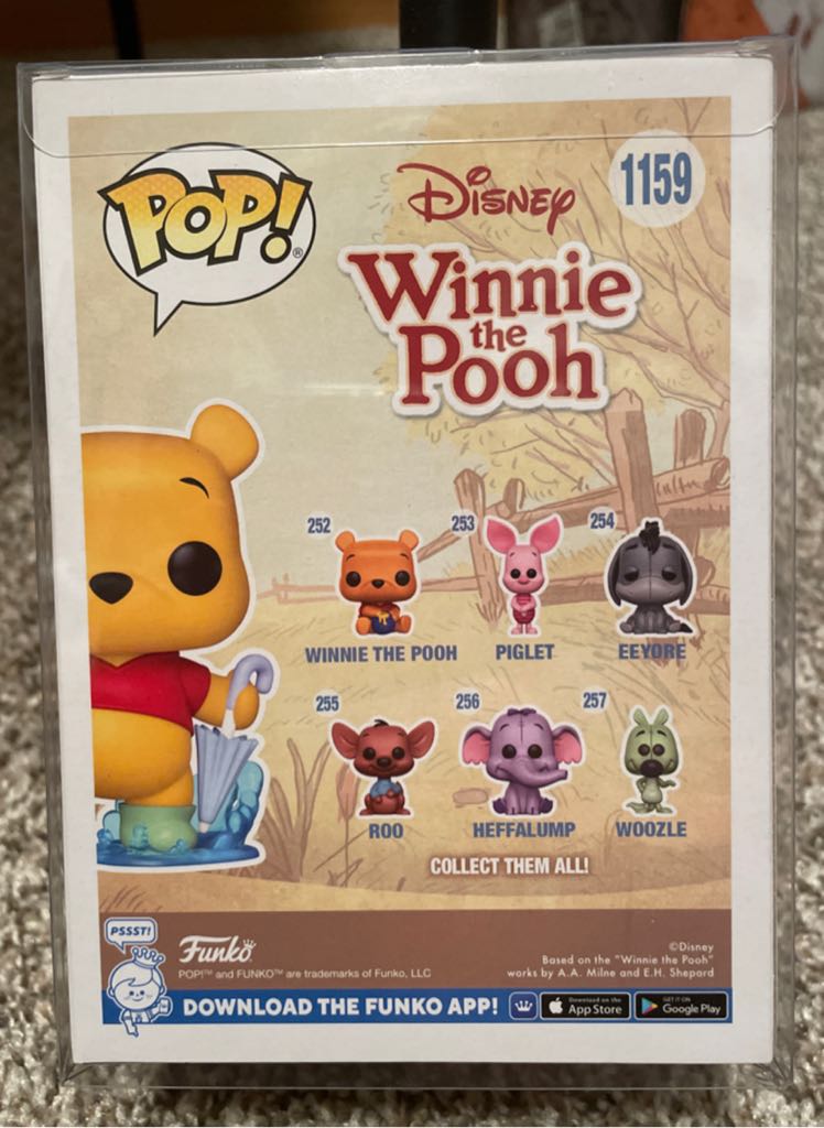Winnie The Pooh - Disney vinyl figure collectible [Barcode 889698601276] - Main Image 2