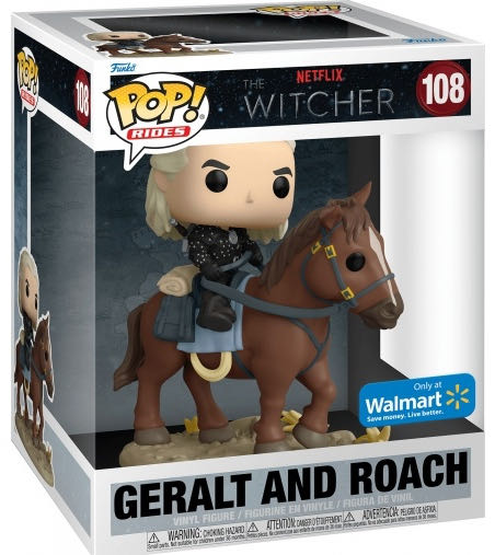 Geralt and Roach - Witcher vinyl figure collectible [Barcode 889698589024] - Main Image 2
