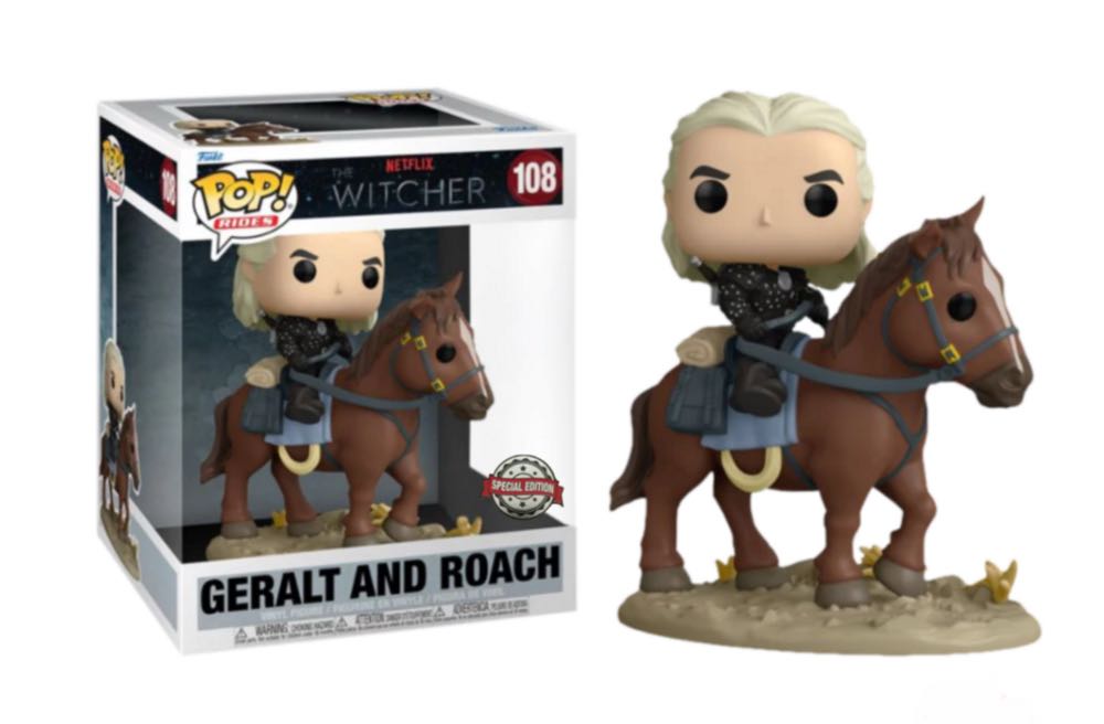 Geralt and Roach - Witcher vinyl figure collectible [Barcode 889698589024] - Main Image 3