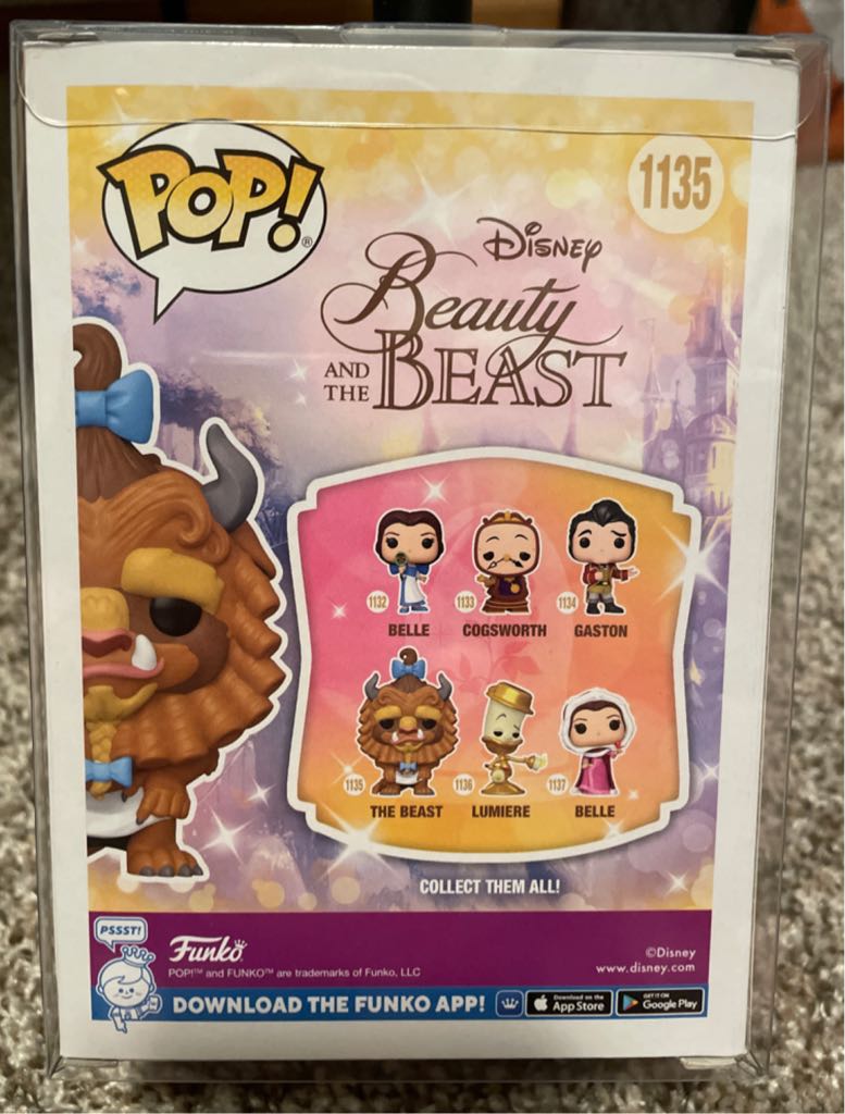 1135-The Beast - Beauty and the Beast vinyl figure collectible [Barcode 889698575850] - Main Image 2
