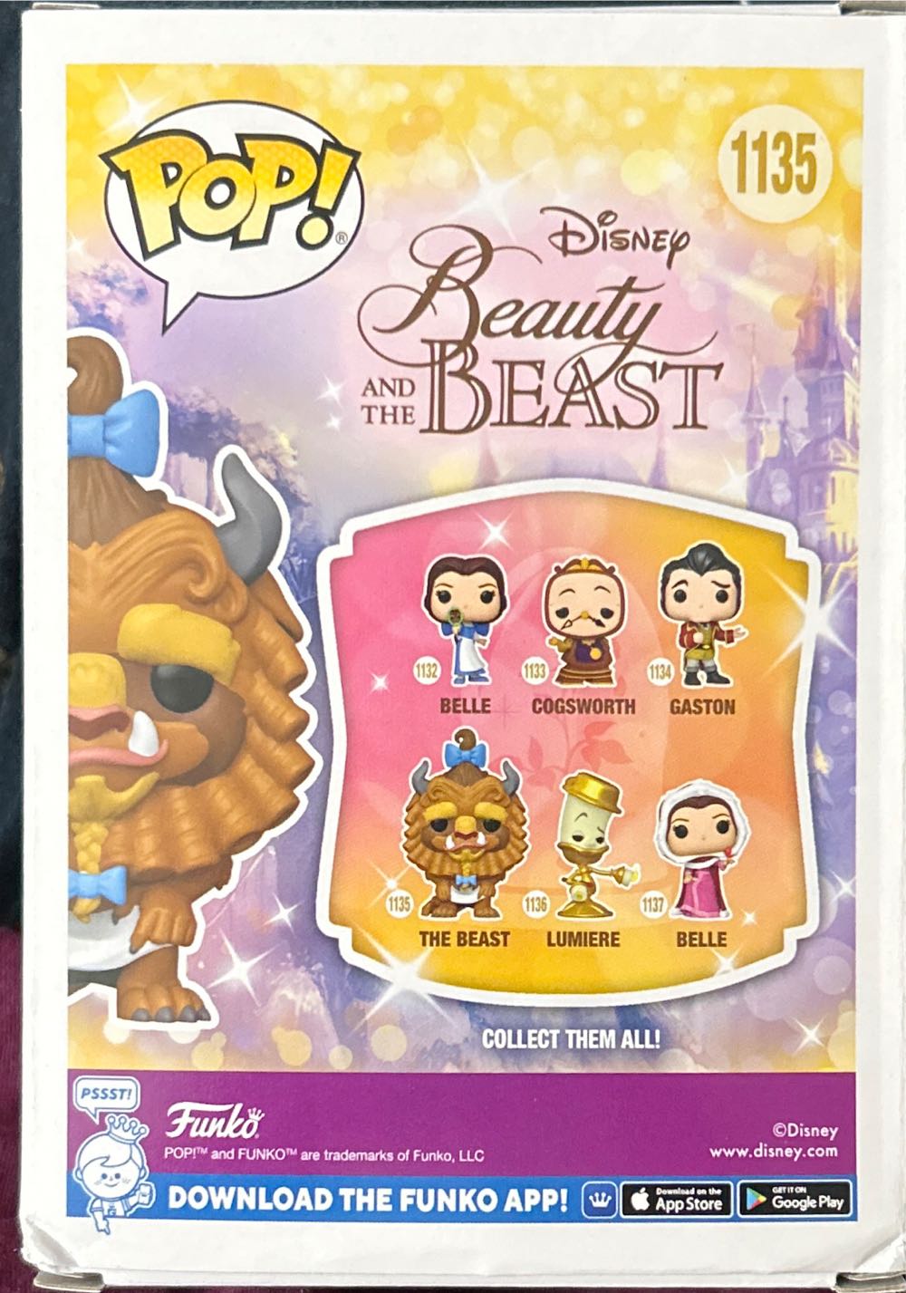 1135-The Beast - Beauty and the Beast vinyl figure collectible [Barcode 889698575850] - Main Image 3
