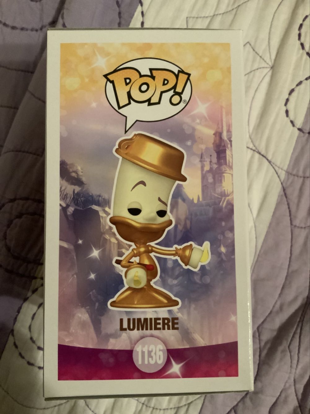 Lumiere # 1136 - Beauty and the Beast vinyl figure collectible [Barcode 889698575867] - Main Image 2