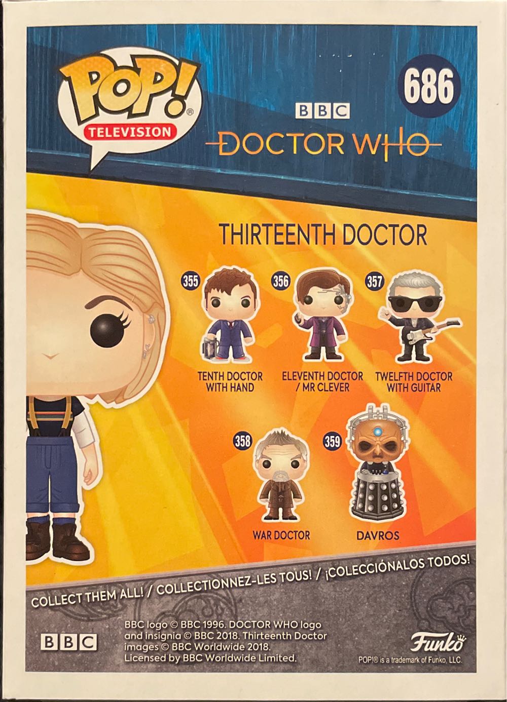 Thirteenth Doctor - Doctor Who vinyl figure collectible - Main Image 2