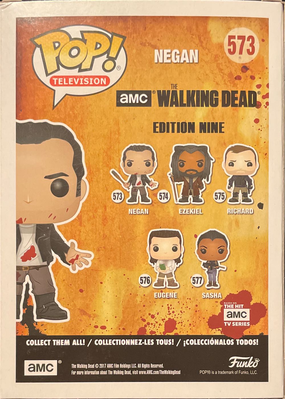Negan (Bloody) - The Walking Dead vinyl figure collectible - Main Image 2