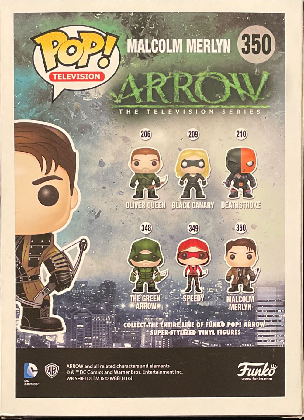 Malcolm Merlyn - Arrow vinyl figure collectible - Main Image 2