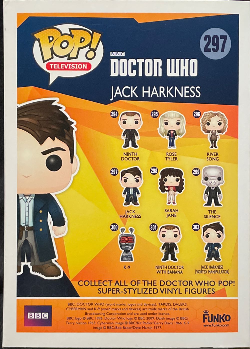 Jack Harkness - Doctor Who vinyl figure collectible - Main Image 2