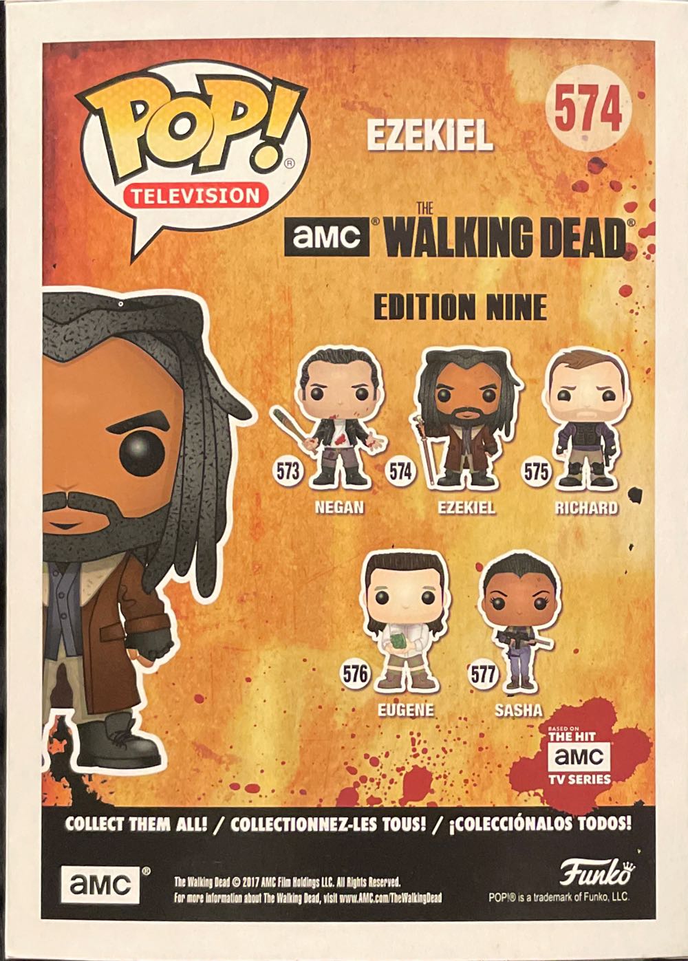 Ezekiel - The Walking Dead vinyl figure collectible - Main Image 2