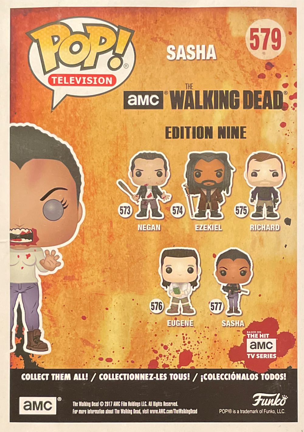 Sasha  - The Walking Dead vinyl figure collectible - Main Image 2