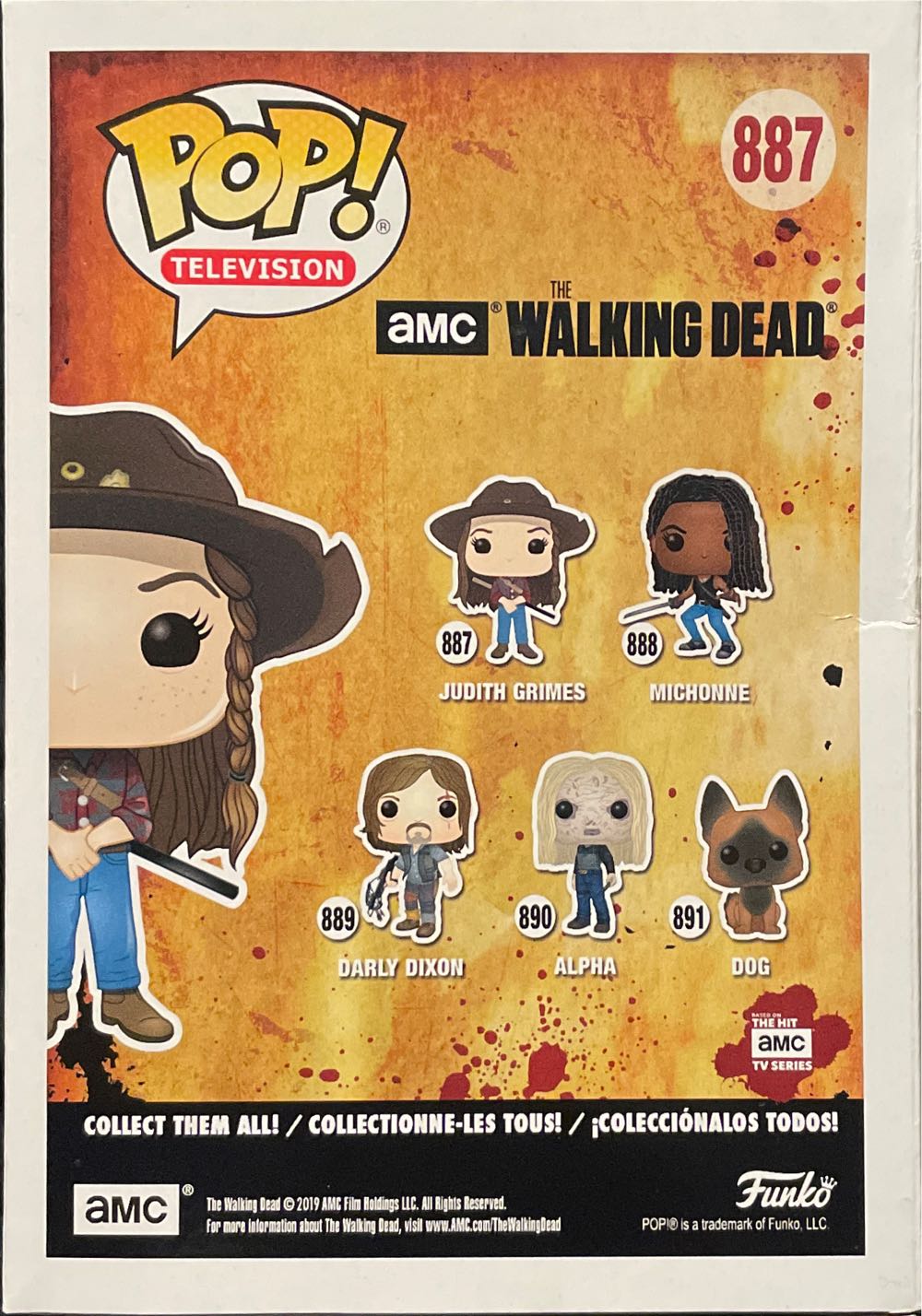 Judith Grimes - The Walking Dead vinyl figure collectible - Main Image 2