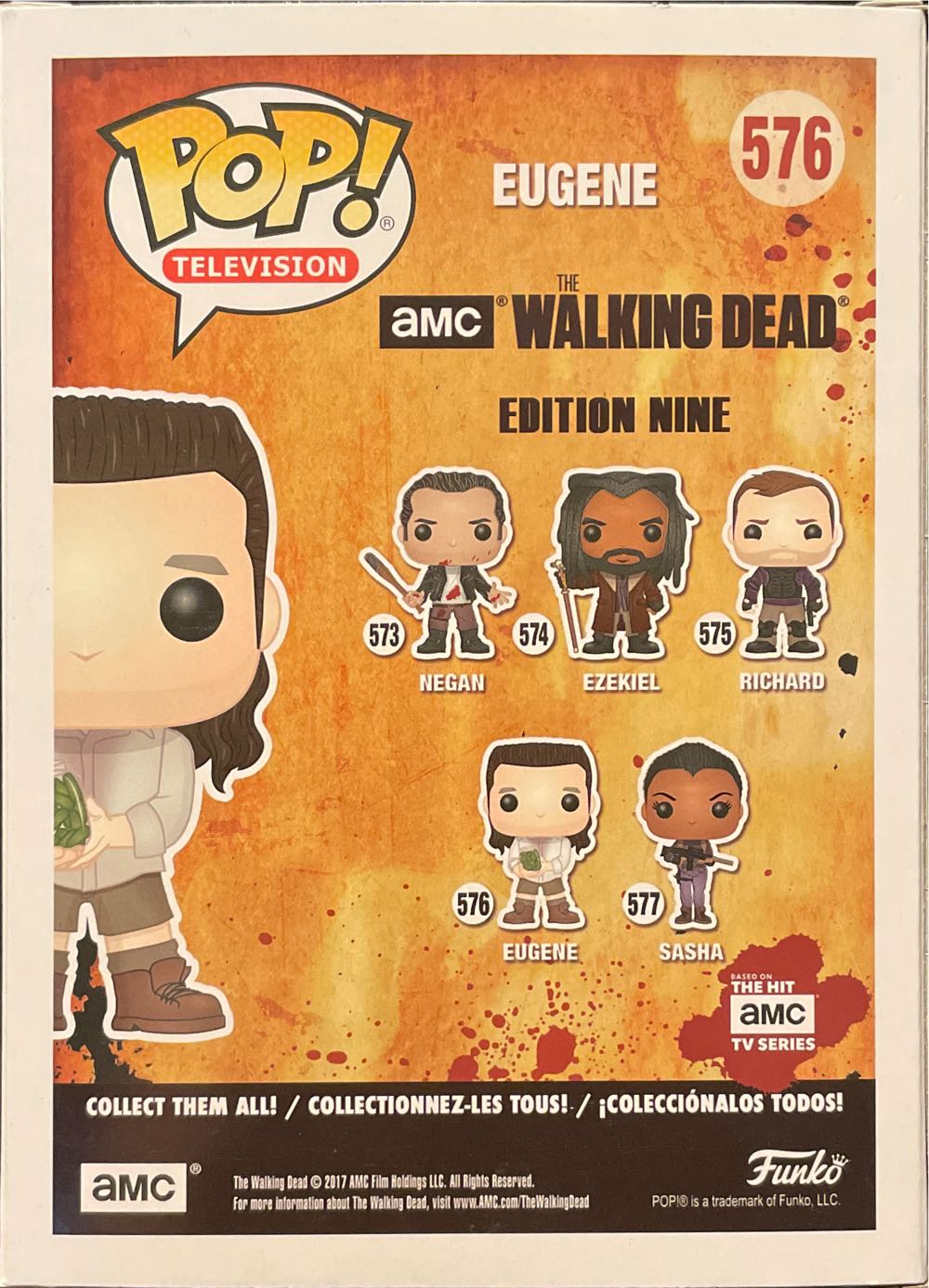Eugene TWD #576 - The Walking Dead vinyl figure collectible [Barcode 889698252041] - Main Image 2
