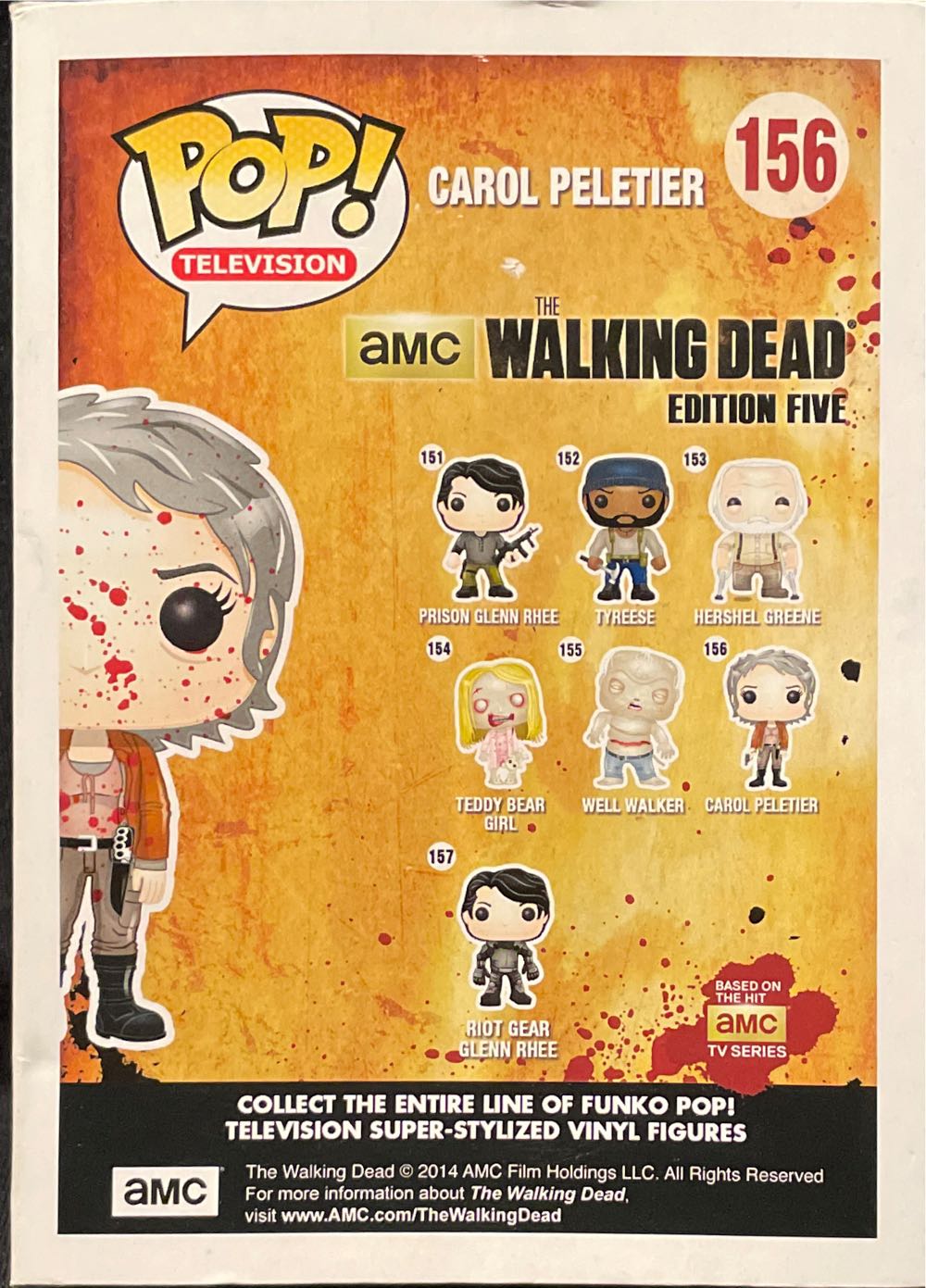 Carol Peletier (Bloody) - The Walking Dead vinyl figure collectible - Main Image 2