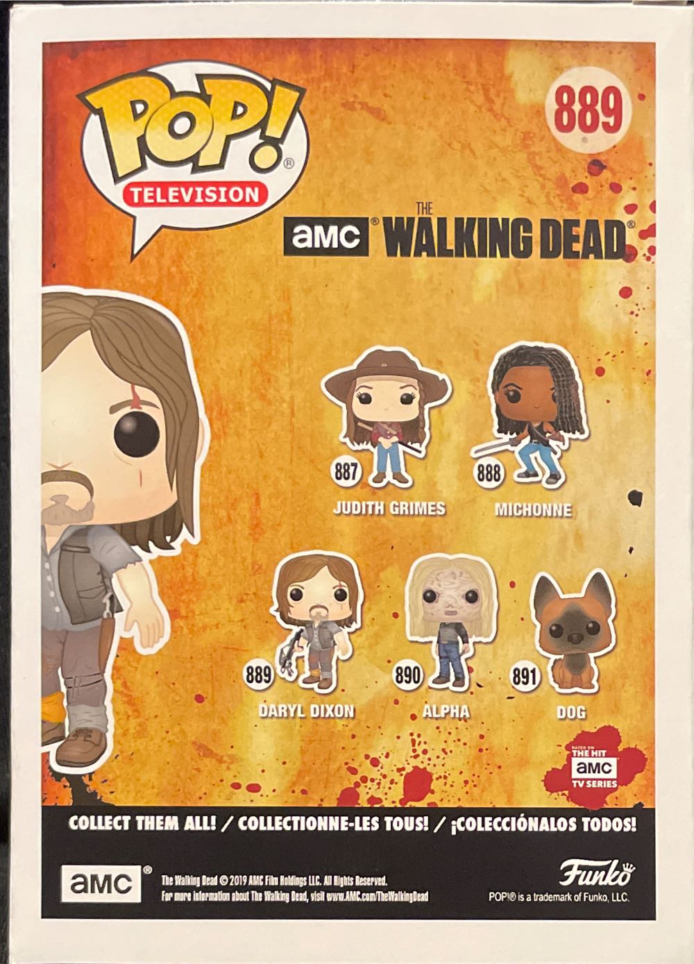 Daryl Dixon - The Walking Dead vinyl figure collectible - Main Image 2