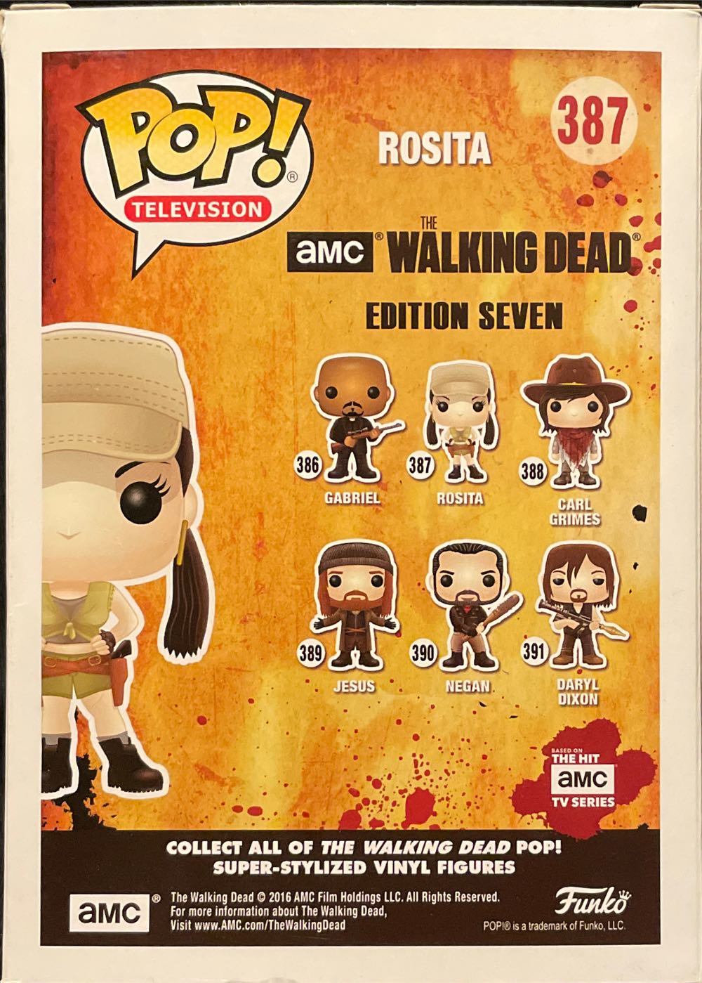 Rosita - The Walking Dead vinyl figure collectible - Main Image 2