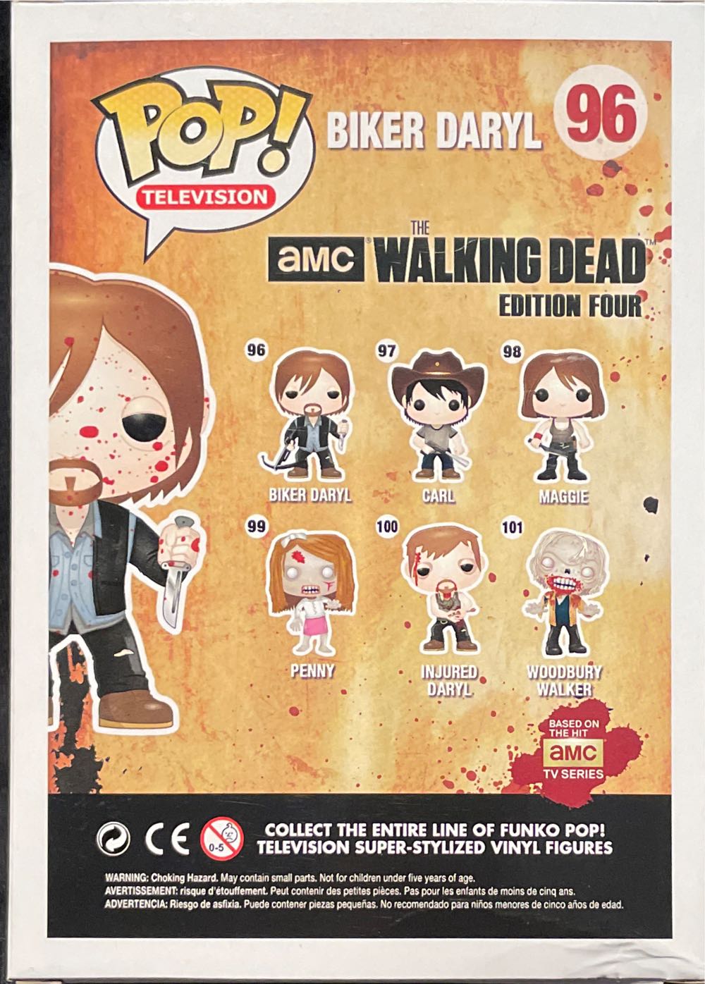 Biker Daryl - The Walking Dead vinyl figure collectible - Main Image 2