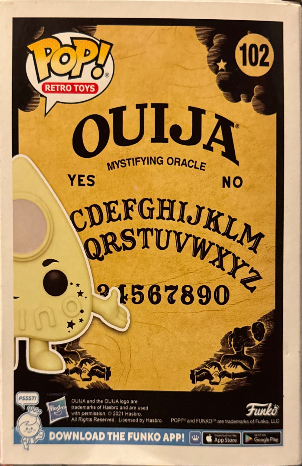 Ouija Planchette  vinyl figure collectible [Barcode 889698601399] - Main Image 3