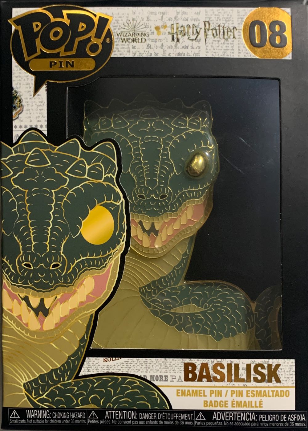 Basilisk - Harry Potter vinyl figure collectible [Barcode 671803318380] - Main Image 2