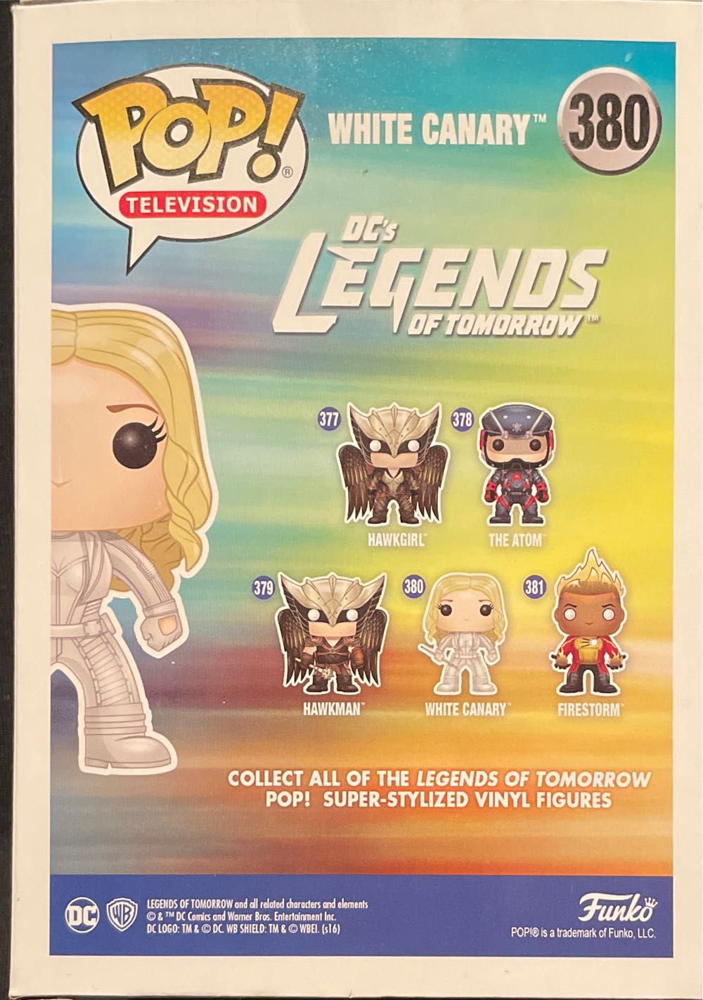 White Canary - Legends of Tomorrow vinyl figure collectible [Barcode 849803096854] - Main Image 2