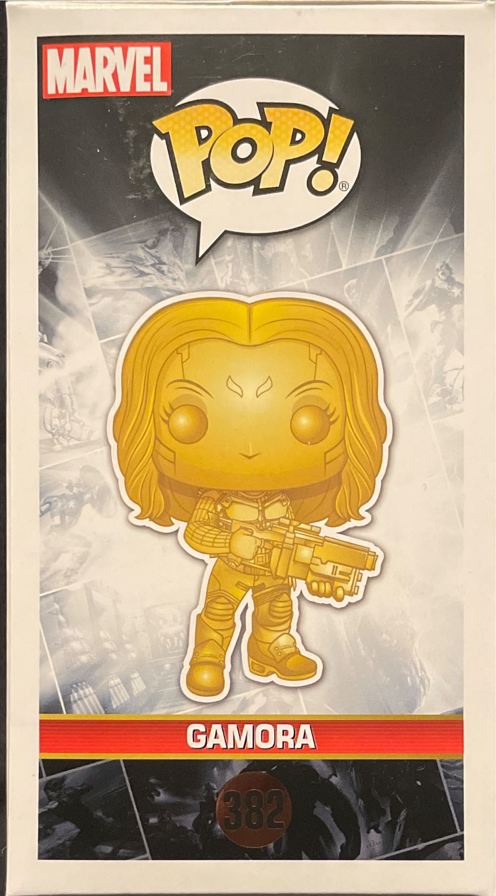 Gamora (Gold) - Marvel Universe vinyl figure collectible [Barcode 889698335195] - Main Image 4