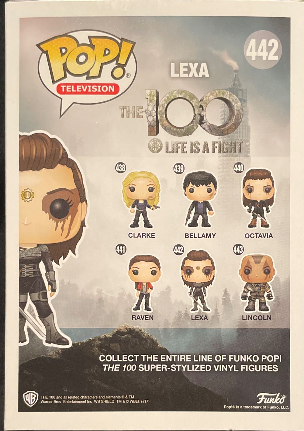 Lexa - The 100 vinyl figure collectible [Barcode 889698102803] - Main Image 2