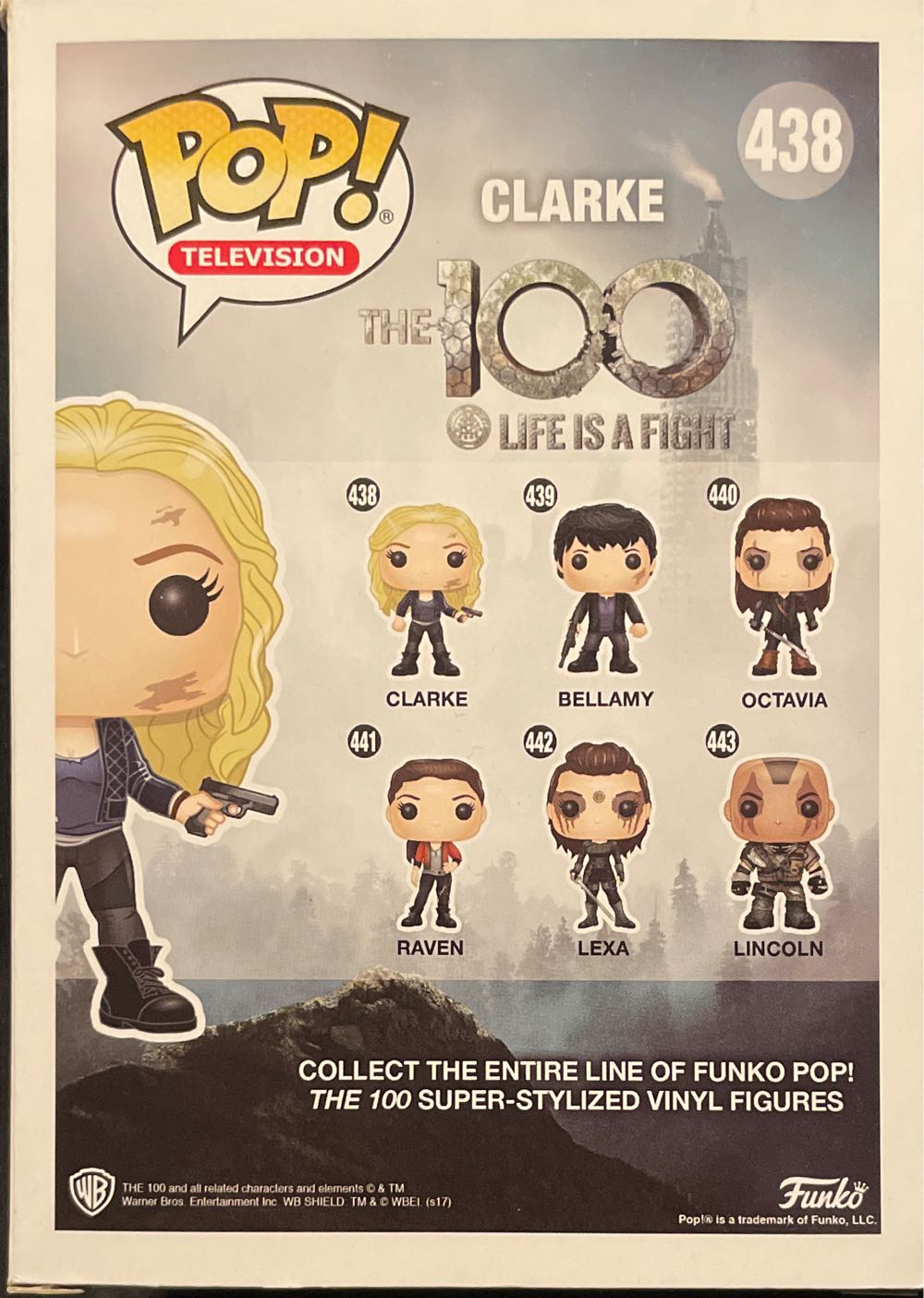 Clark - The 100 vinyl figure collectible [Barcode 889698102773] - Main Image 2