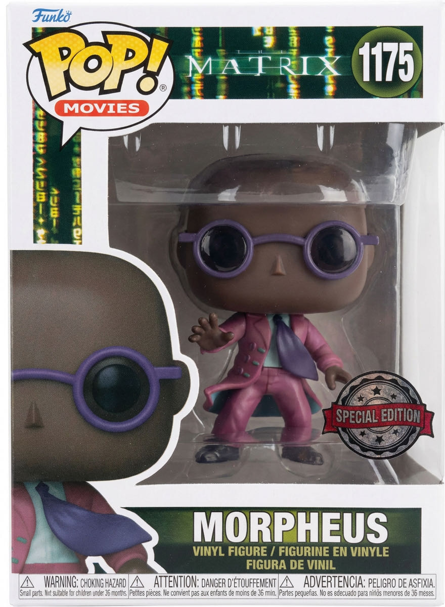 Matrix -1175- Morpheus - The Matrix vinyl figure collectible [Barcode 889698602792] - Main Image 4