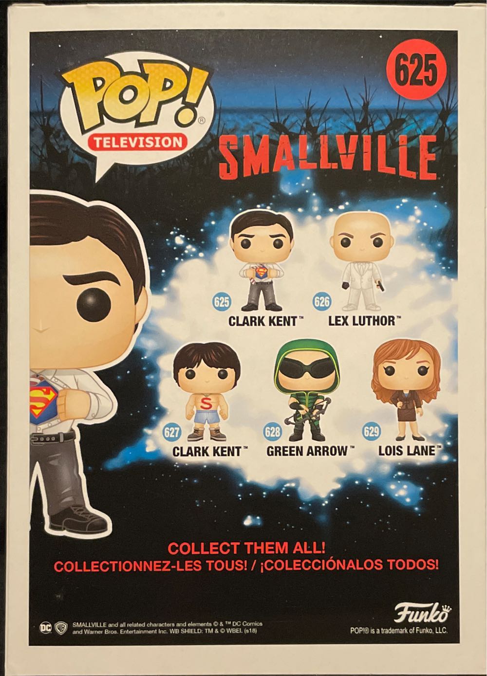 Clark Kent - Smallville vinyl figure collectible [Barcode 889698301893] - Main Image 2