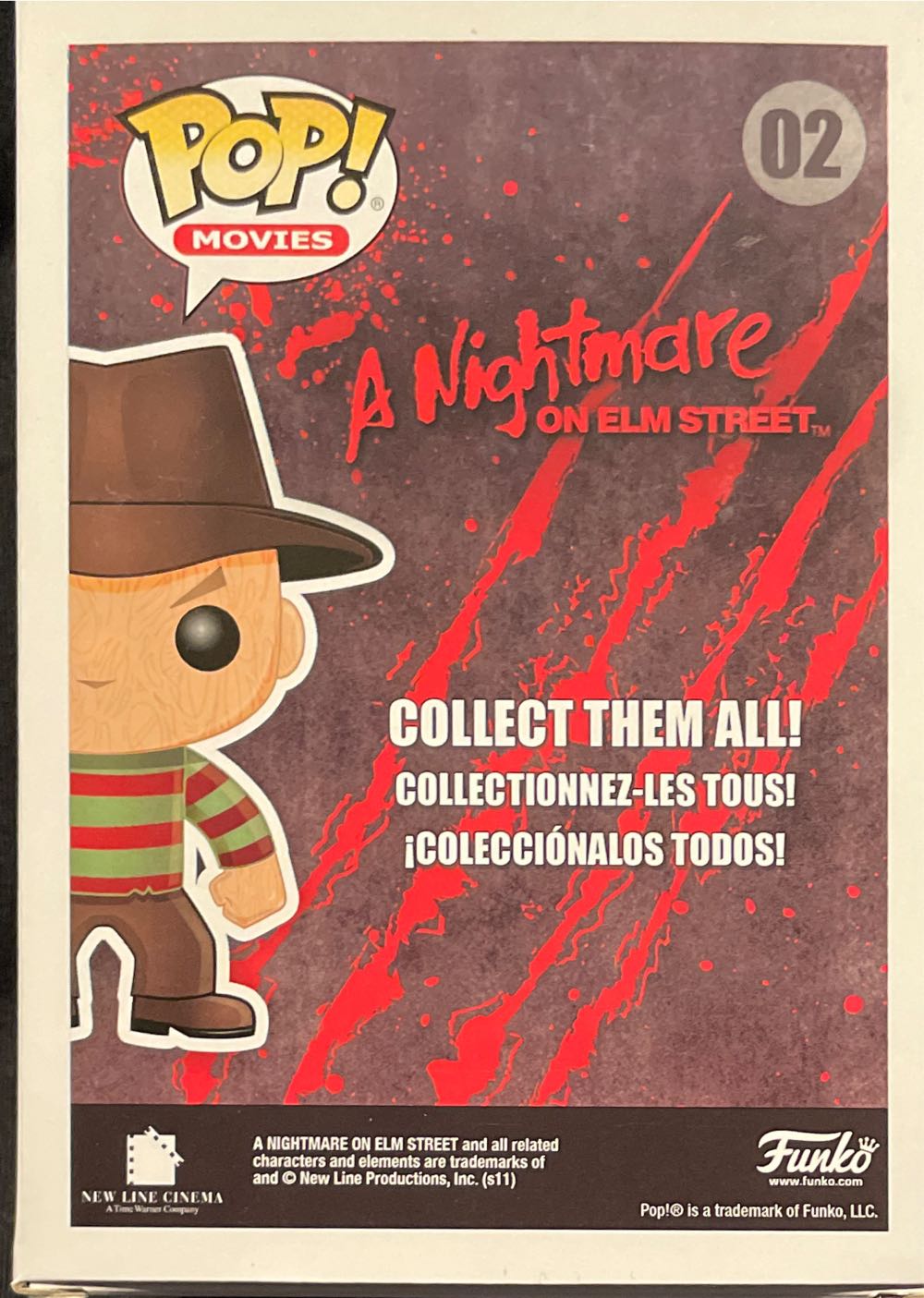 Freddy Krueger - A Nightmare on Elm Street vinyl figure collectible [Barcode 830395022918] - Main Image 2
