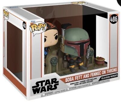 Boba Fett & Fennec On Throne - Star Wars: Book of Boba Fett vinyl figure collectible [Barcode 889698583916] - Main Image 2