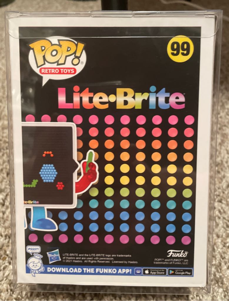 Lite-Brite - Funko vinyl figure collectible [Barcode 889698578103] - Main Image 2