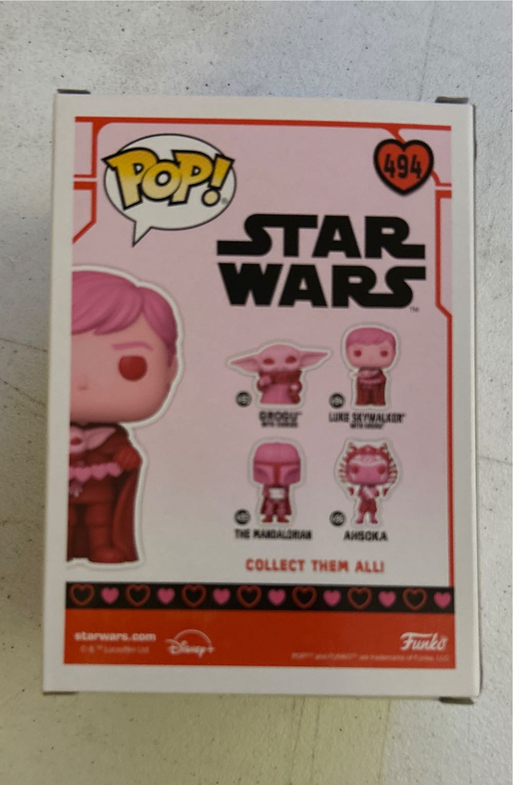 Luke Skywalker (With Grogu) - Star Wars vinyl figure collectible [Barcode 889698601252] - Main Image 3