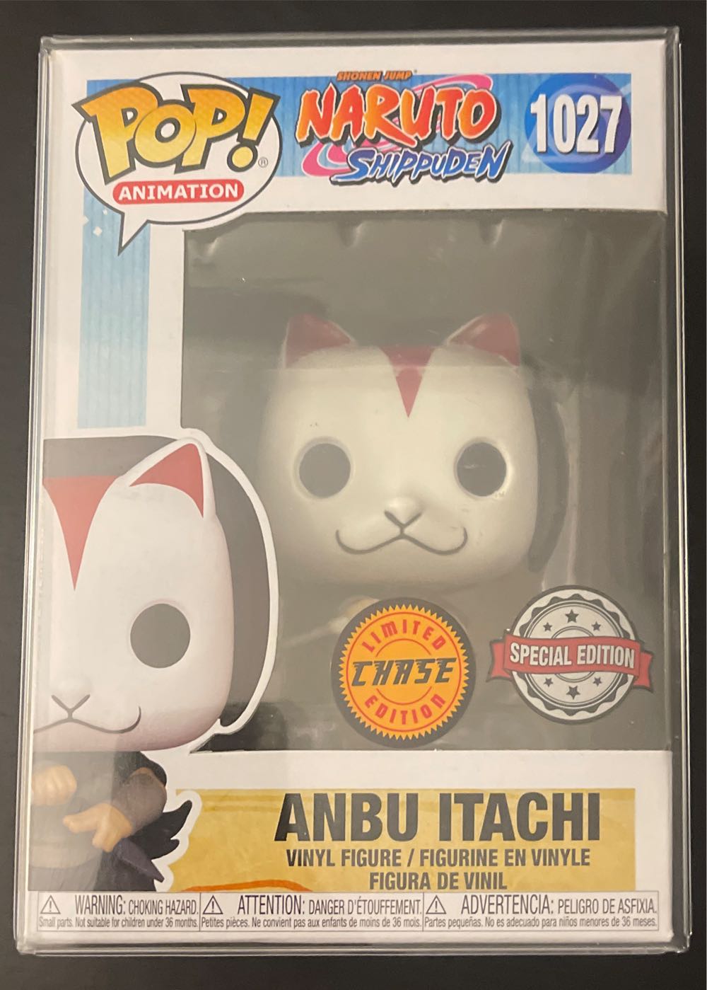 Anbu Itachi Pop! 1027 - Naruto Shippuden vinyl figure collectible [Barcode 889698581493] - Main Image 2