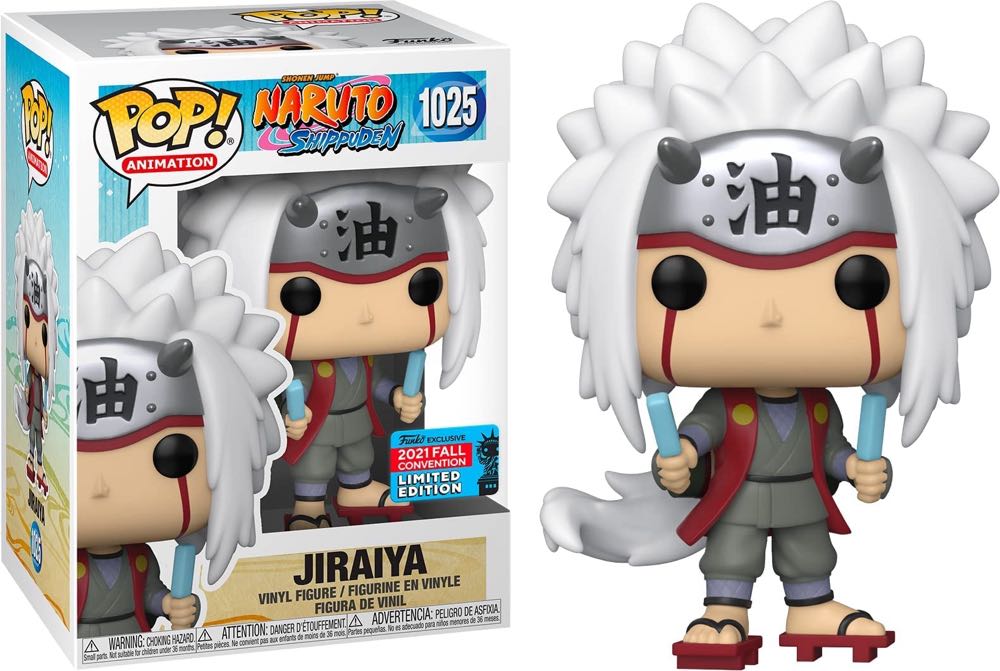 Jiraiya - Naruto Shippuden vinyl figure collectible [Barcode 889698556484] - Main Image 2