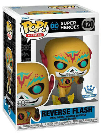 Flash: Reverse Flash (Holiday), #420 - DC: Superheroes vinyl figure collectible [Barcode 889698581950] - Main Image 2